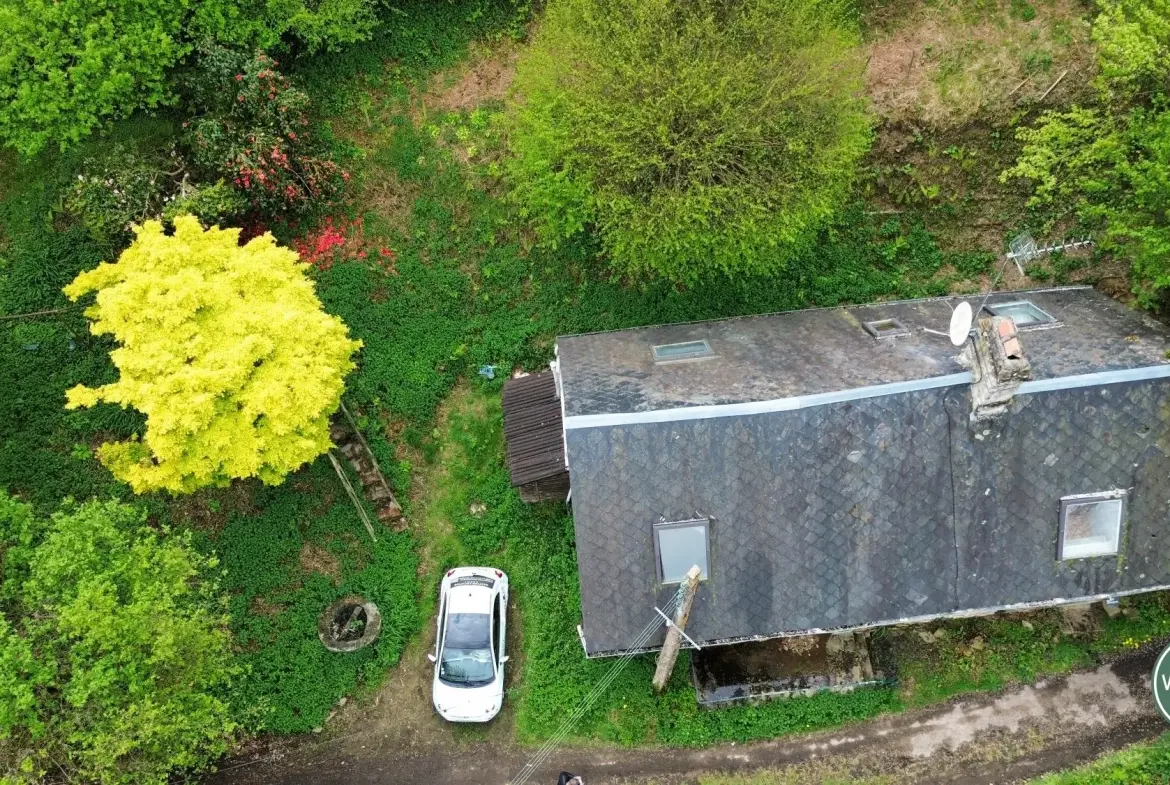 Maison à rénover à Putanges-le-Lac, cadre naturel privilégié avec terrain de 1177 m² 