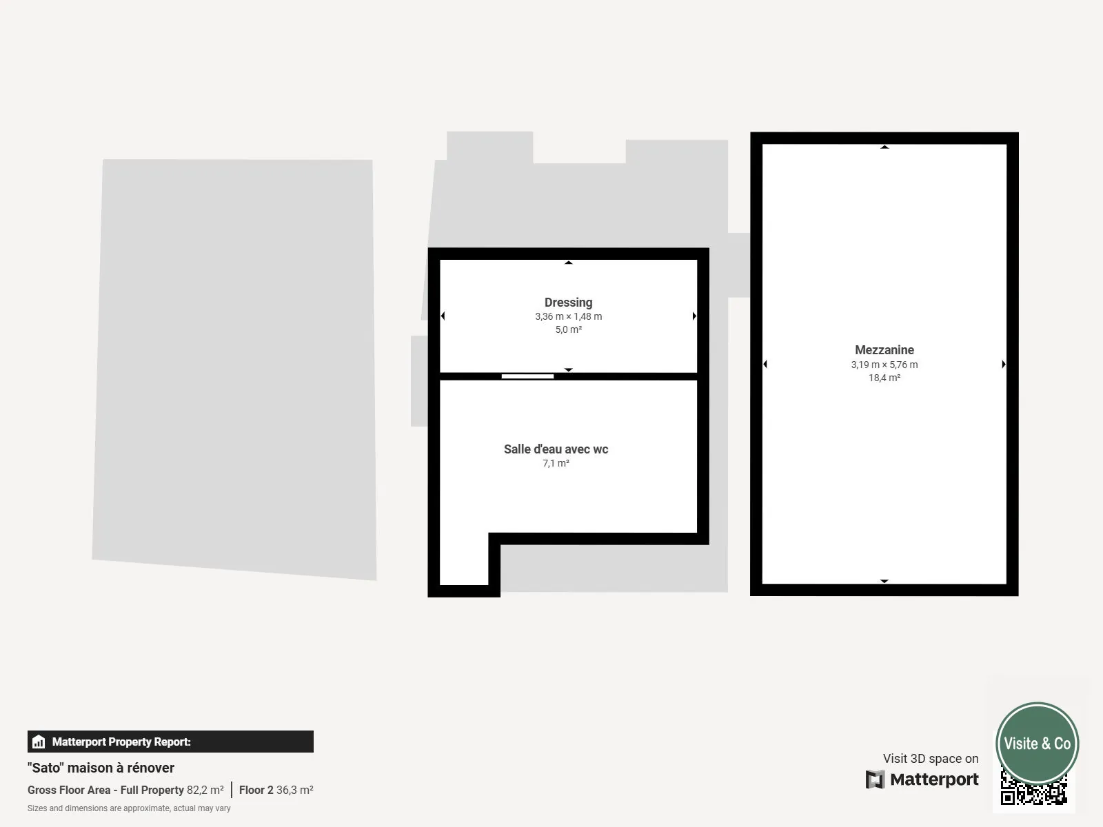 Maison à rénover à Putanges-le-Lac, cadre naturel privilégié avec terrain de 1177 m² 