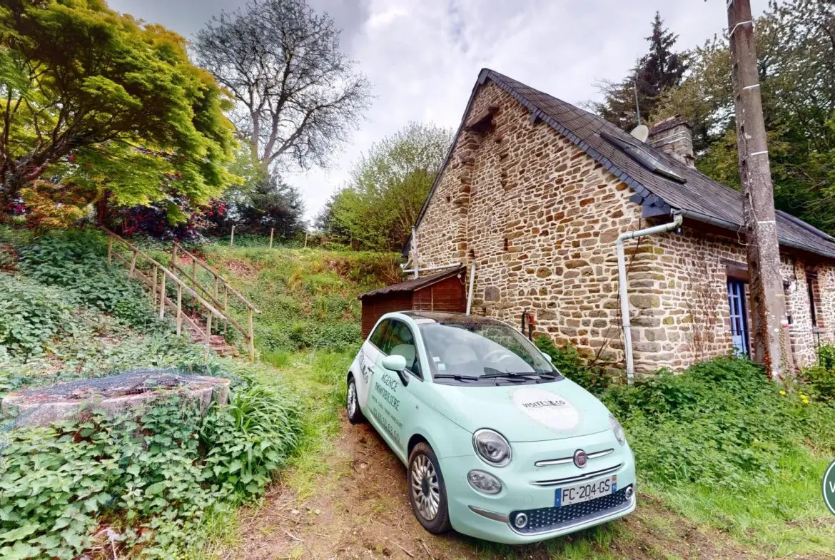 Maison à rénover à Putanges-le-Lac, cadre naturel privilégié avec terrain de 1177 m² 