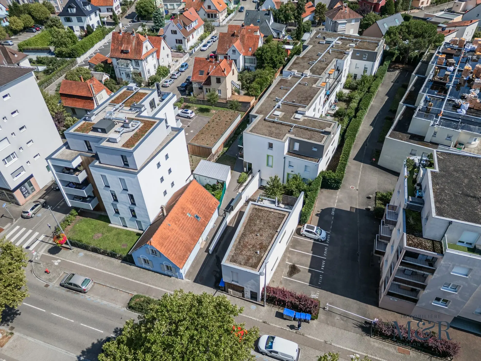 Appartement 2 pièces avec terrasse en dernier étage à Illkirch-Graffenstaden 