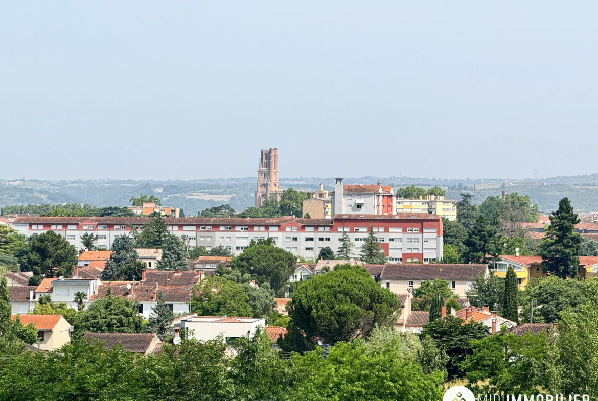 Acheter une grande maison divisée avec vue dégagée à Albi - Opportunité d'investissement 