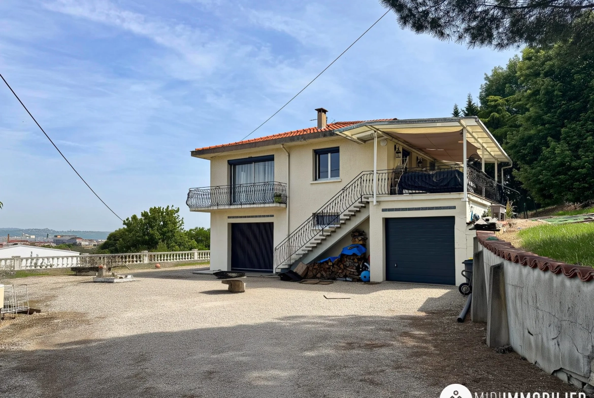 Acheter une grande maison divisée avec vue dégagée à Albi - Opportunité d'investissement 