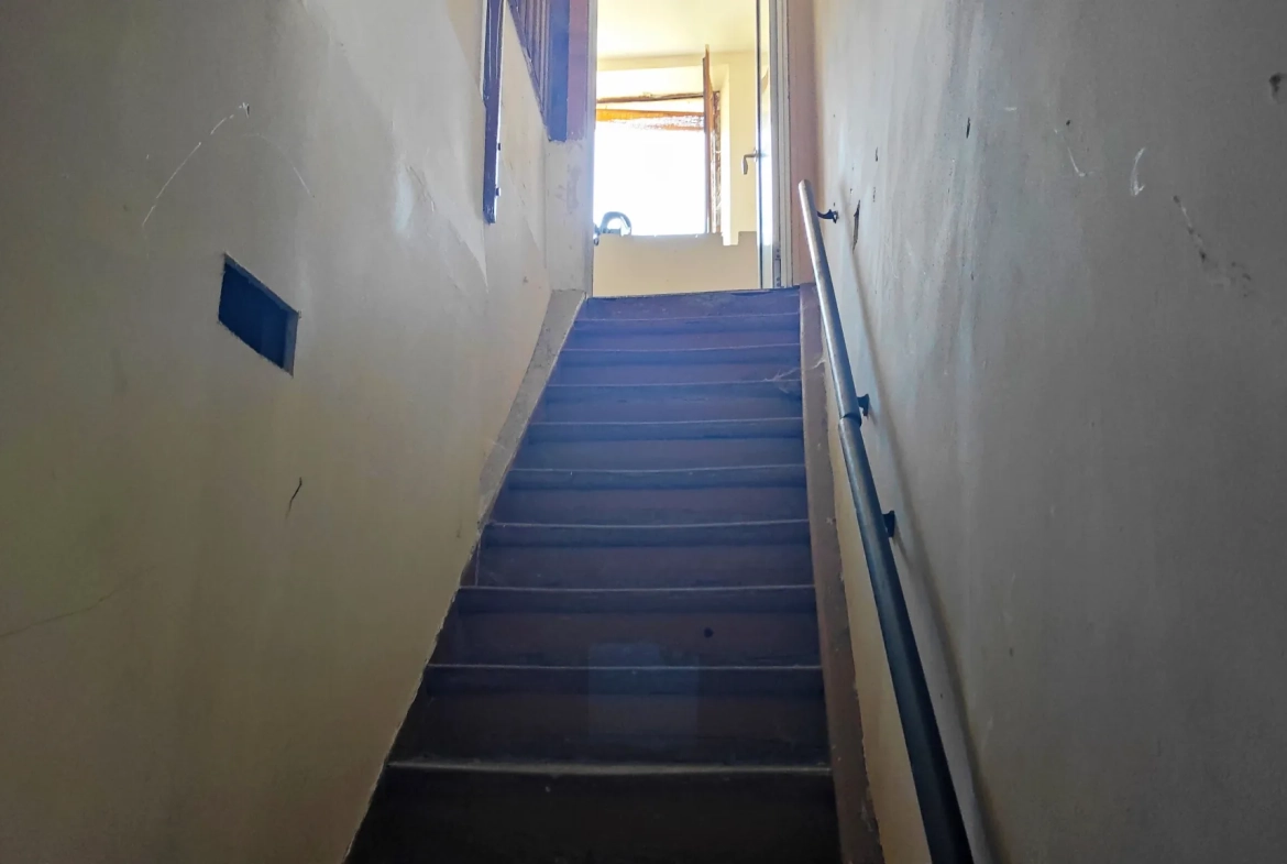 Immeuble de 290 m² avec 3 appartements et 2 locaux commerciaux à Besseges 