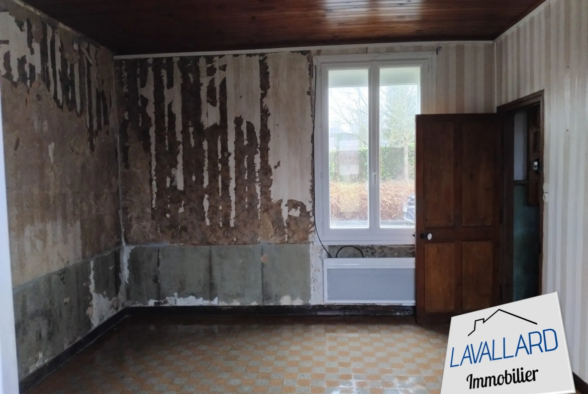 Maison à rénover de 93 m² avec jardin à Warloy-Baillon – Potentiel exceptionnel 