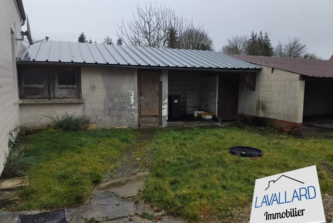 Maison à rénover de 93 m² avec jardin à Warloy-Baillon – Potentiel exceptionnel 