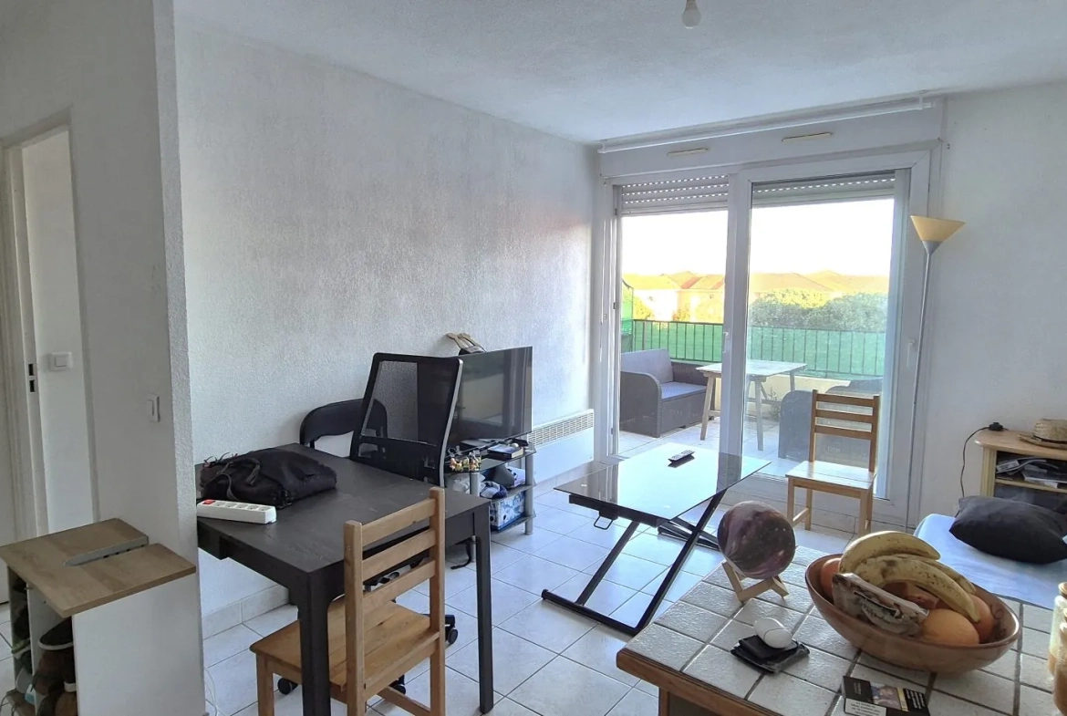 Appartement T2 avec terrasse à Lattes Port Ariane – Investissement et résidence 