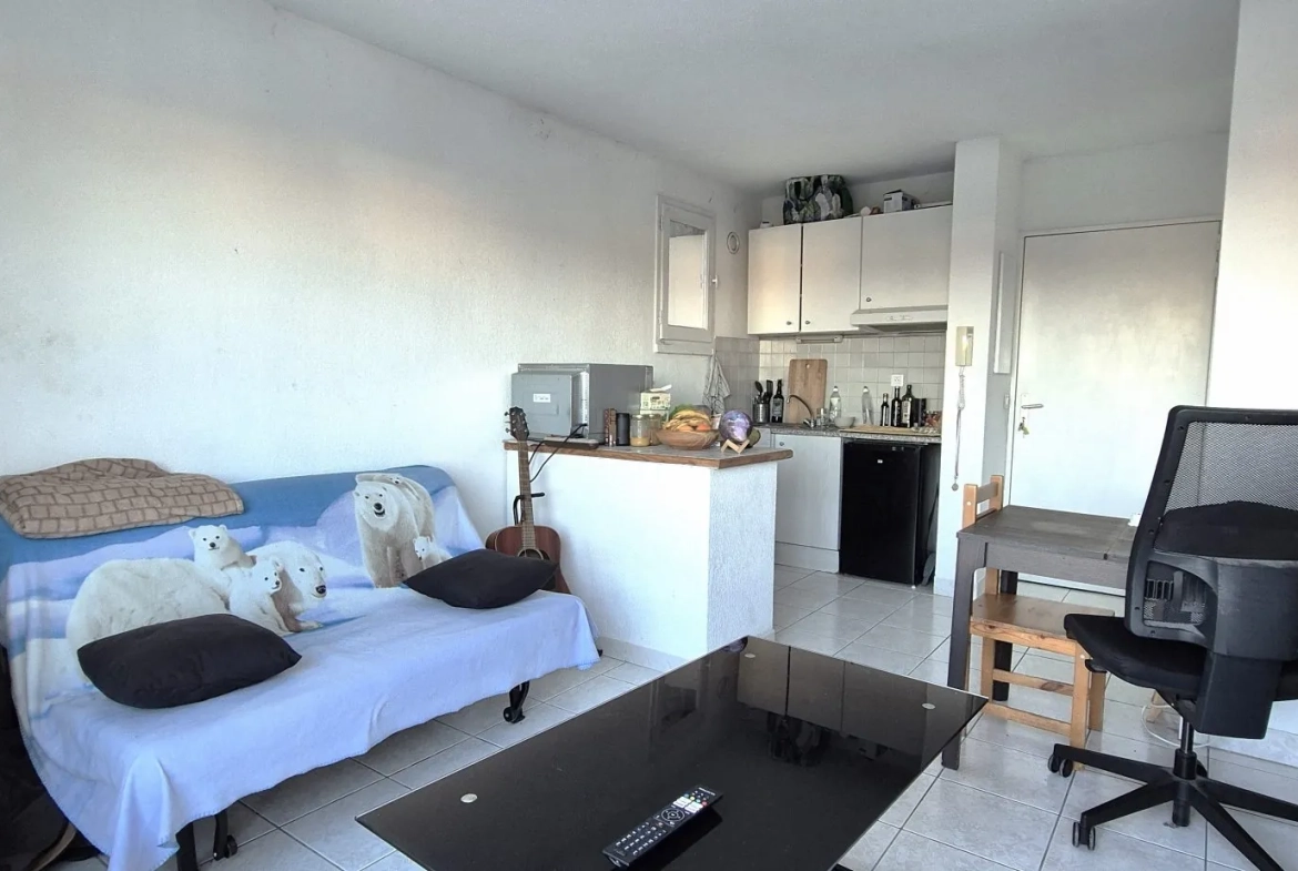 Appartement T2 avec terrasse à Lattes Port Ariane – Investissement et résidence 
