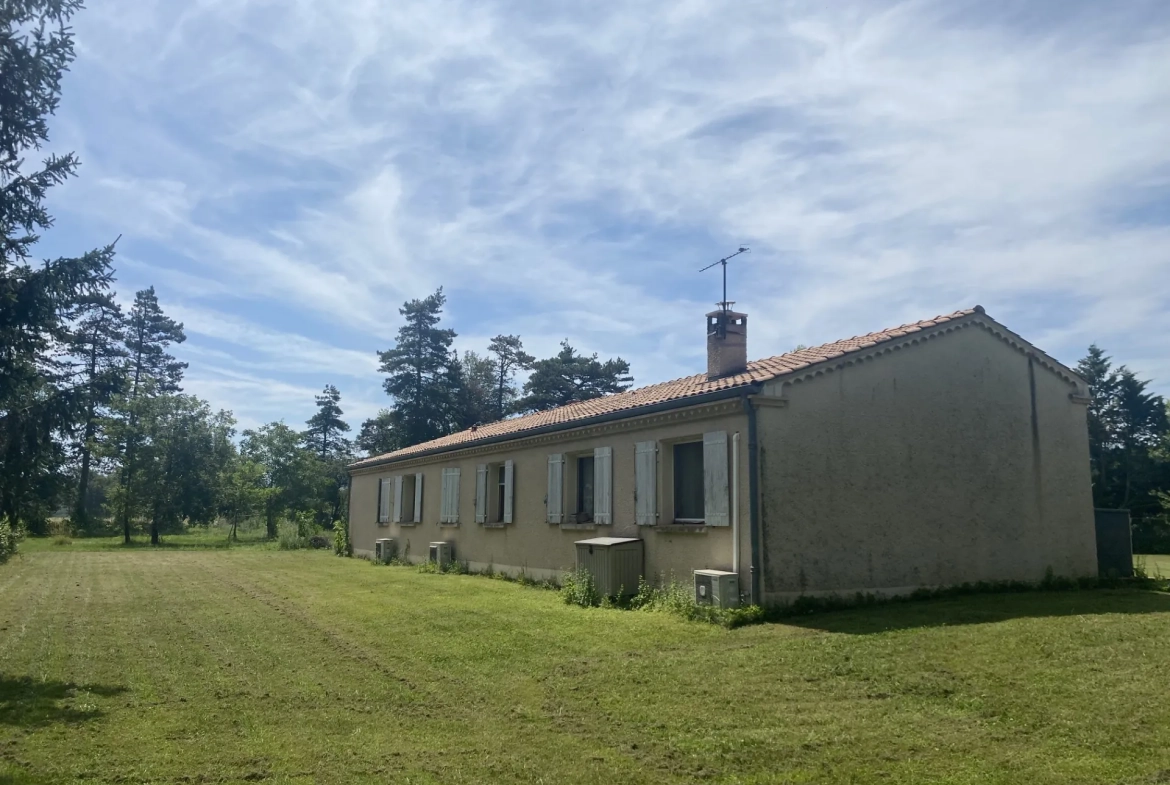 Maison à rafraîchir avec 2 logements à Labruguière (81290) - Grande parcelle 
