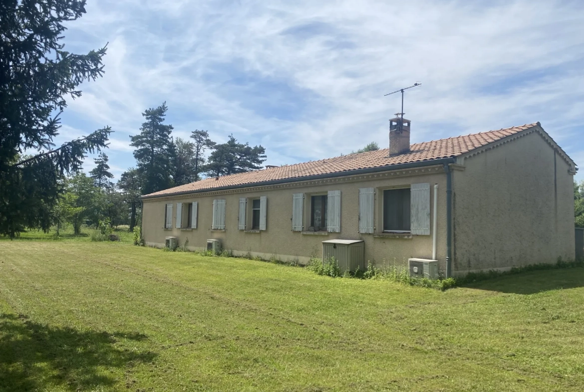 Maison à rafraîchir avec 2 logements à Labruguière (81290) - Grande parcelle 