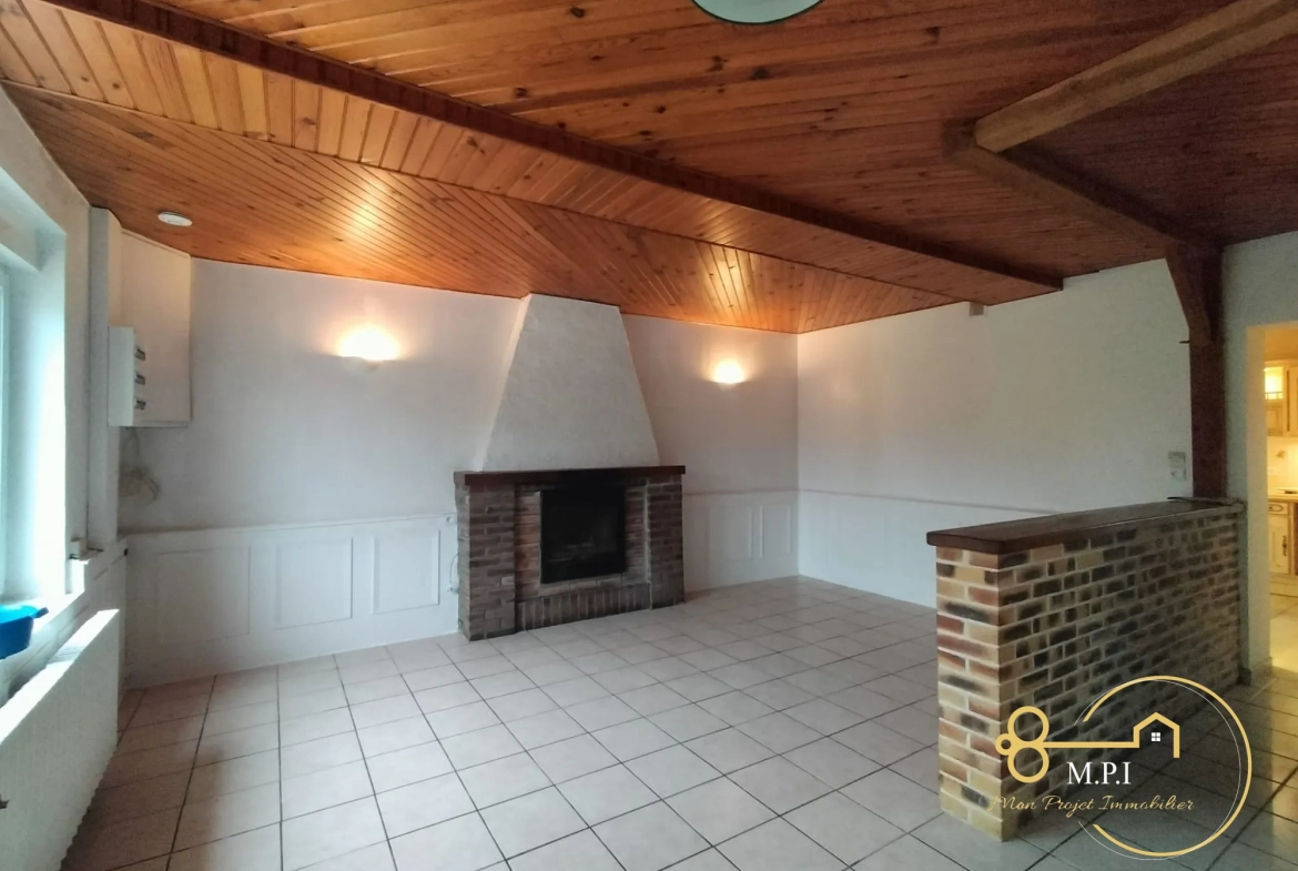 Charmante maison 3 chambres avec garage et terrain à Villeneuve en Perseigne 