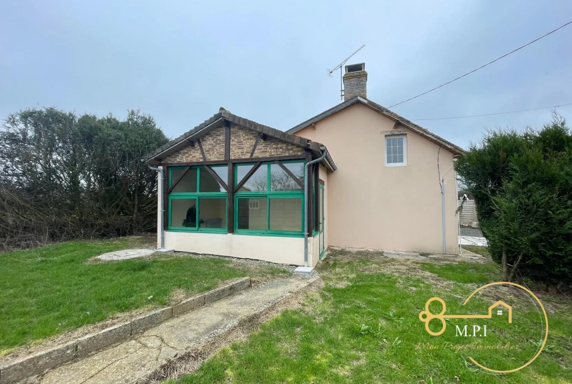 Charmante maison 3 chambres avec garage et terrain à Villeneuve en Perseigne 