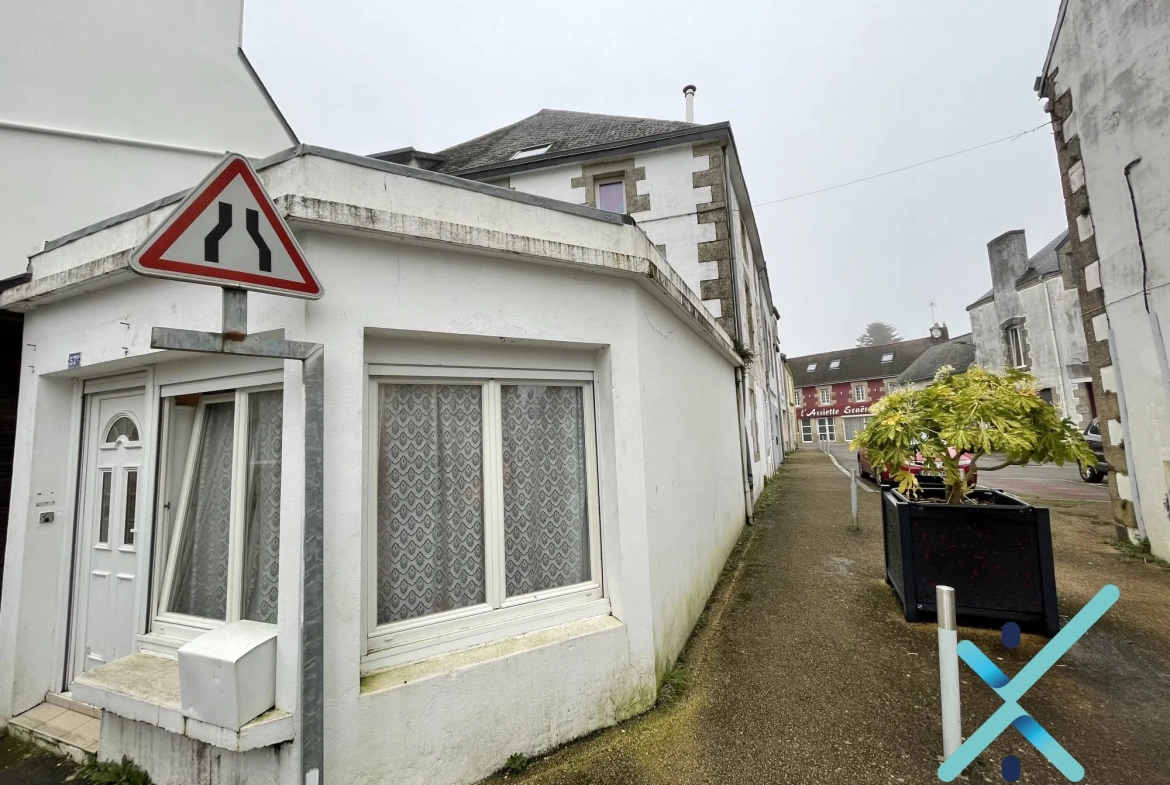 Charmante maison ancienne de 64 m² à Scaër avec potentiel d'aménagement 