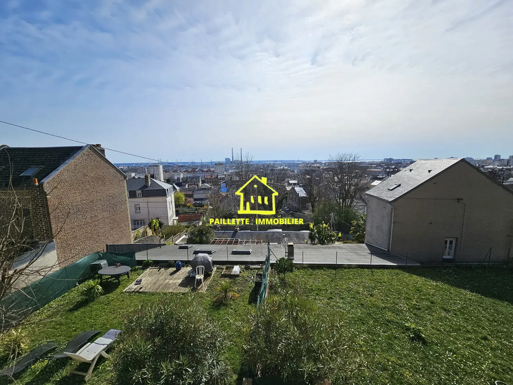 Appartement T2 lumineux à Graville, moderne, avec jardin partagé 