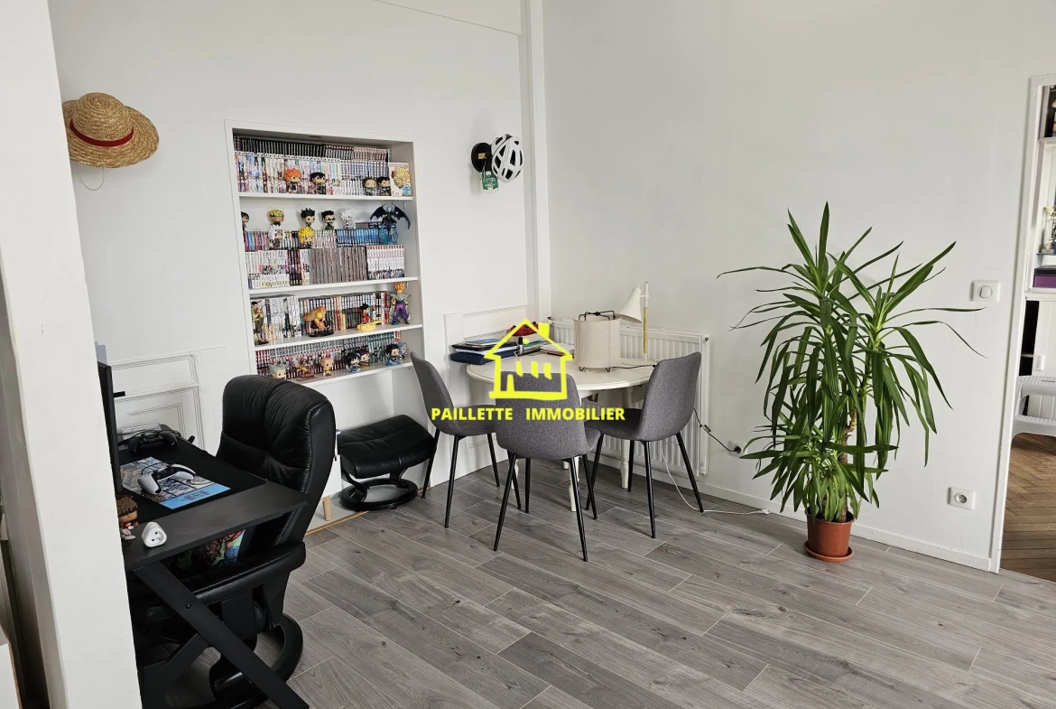 Appartement T2 lumineux à Graville, moderne, avec jardin partagé 