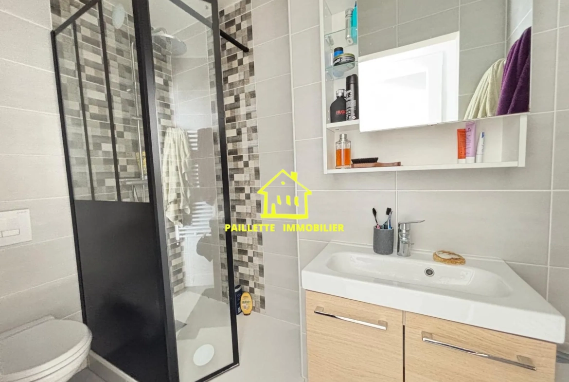 Appartement T2 lumineux à Graville, moderne, avec jardin partagé 