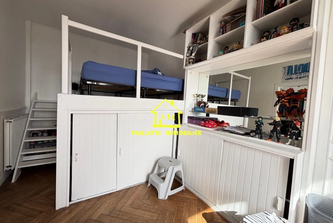 Appartement T2 lumineux à Graville, moderne, avec jardin partagé 