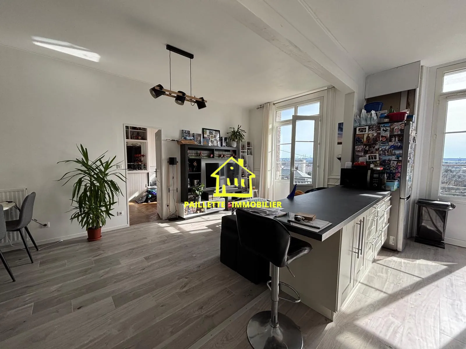 Appartement T2 lumineux à Graville, moderne, avec jardin partagé 