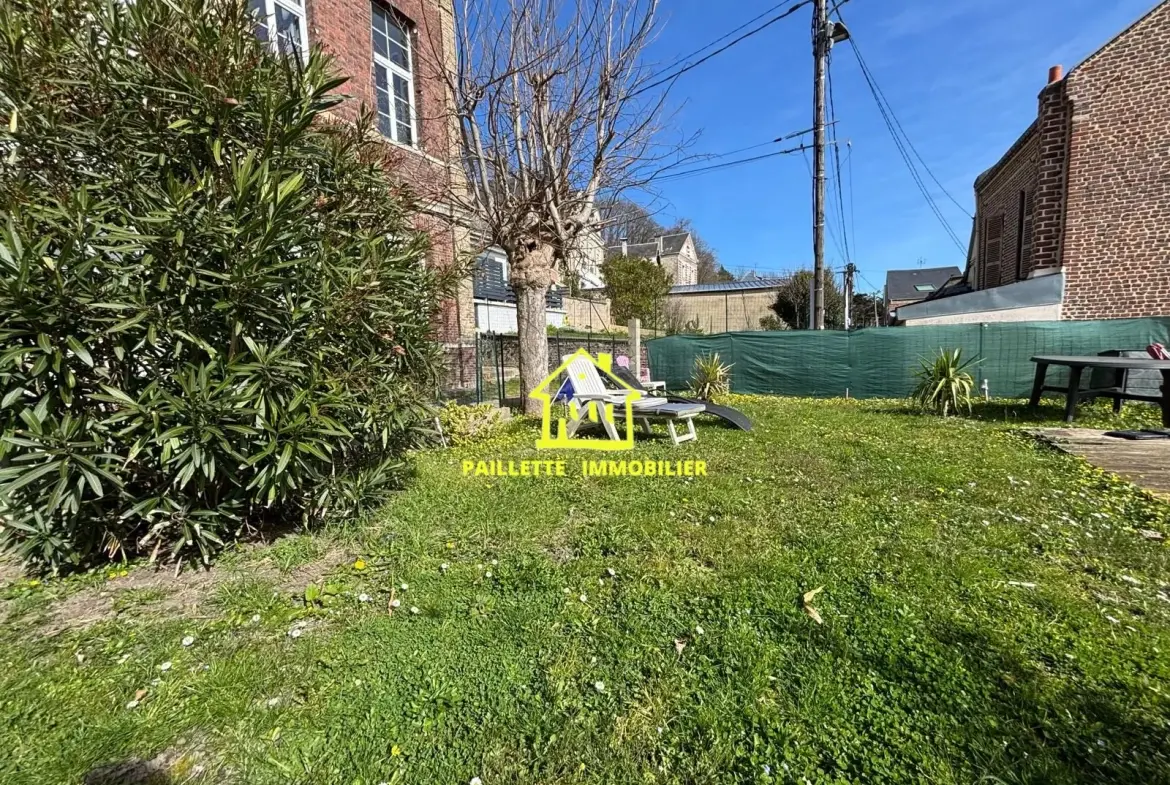 Appartement T2 lumineux à Graville, moderne, avec jardin partagé 