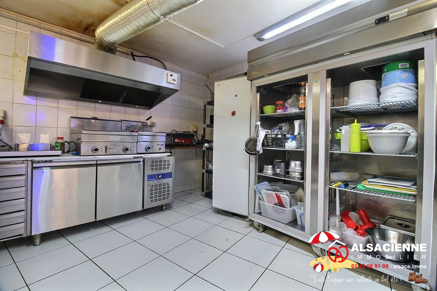 Fonds de commerce restaurant à vendre à Barr – Opportunité dans le centre-ville 