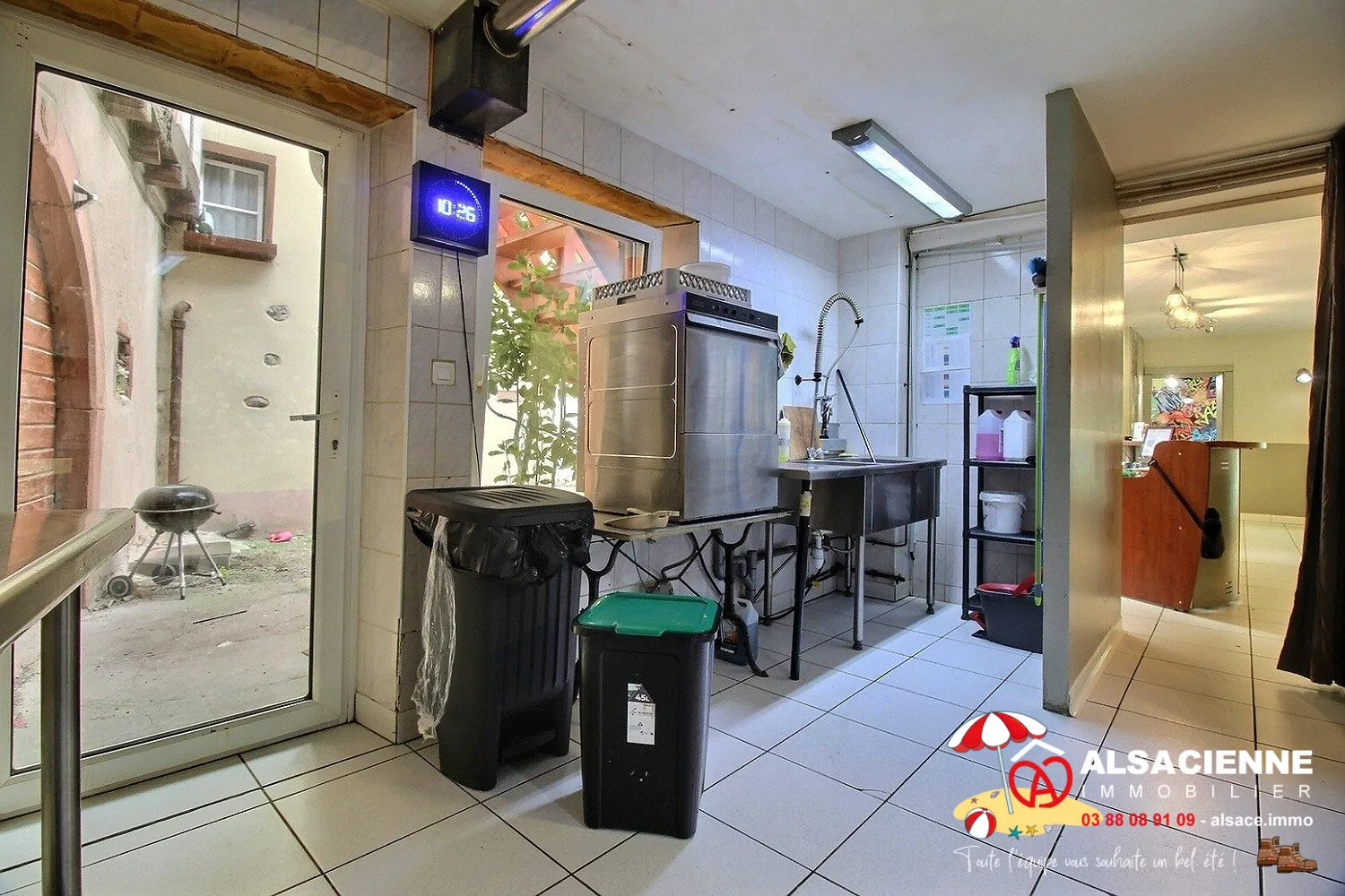 Fonds de commerce restaurant à vendre à Barr – Opportunité dans le centre-ville 