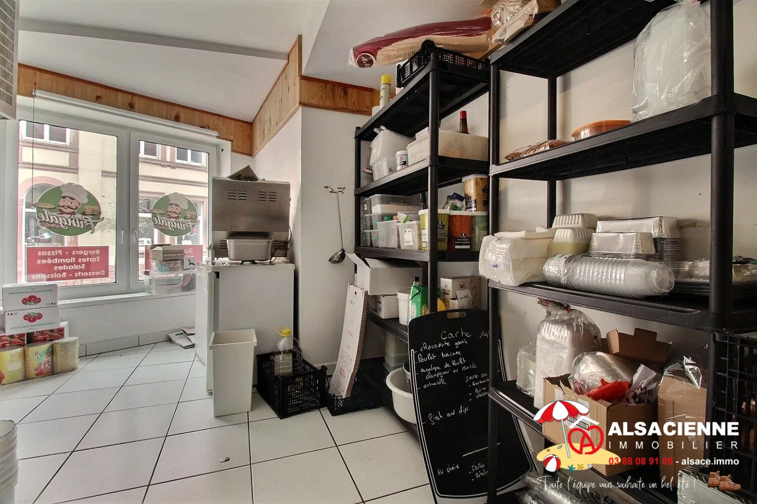 Fonds de commerce restaurant à vendre à Barr – Opportunité dans le centre-ville 