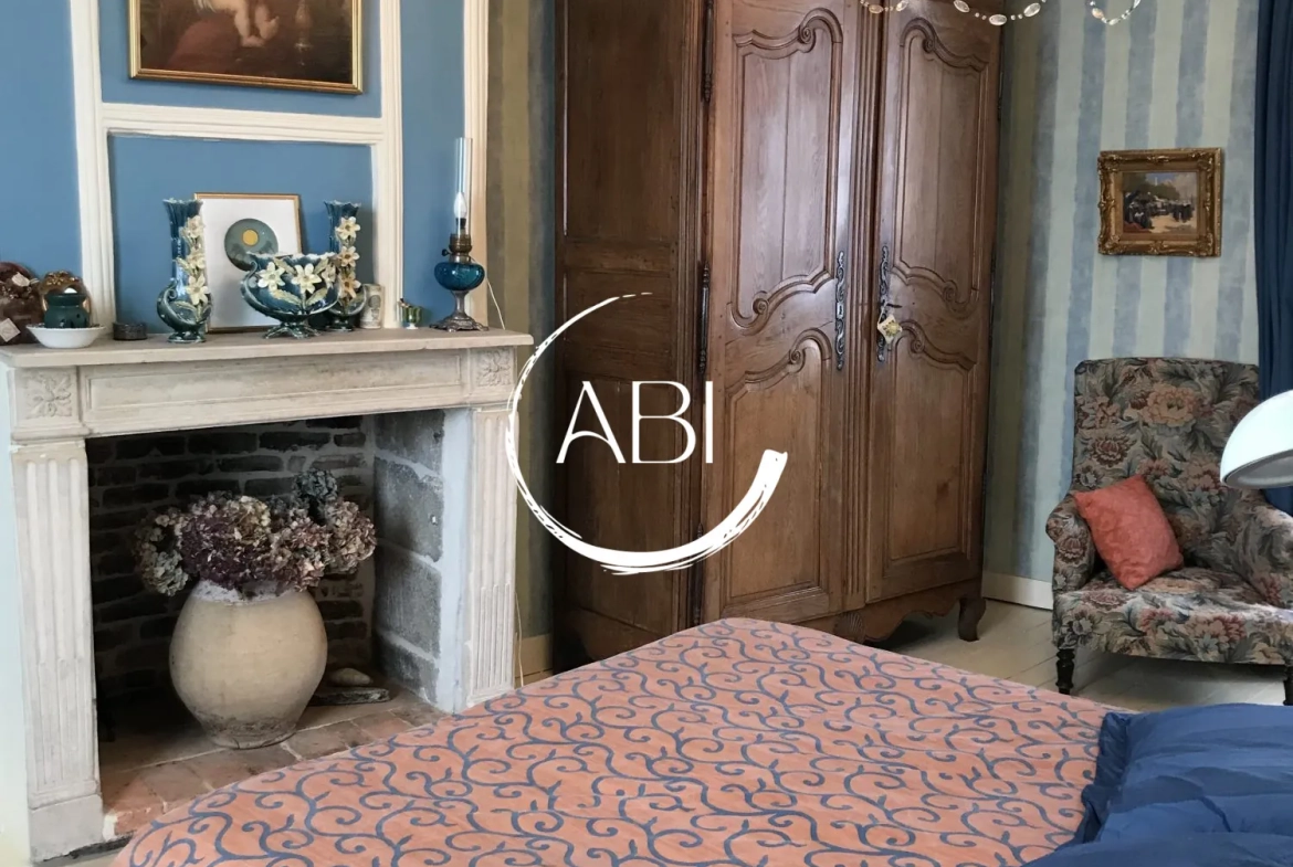 Belle maison de maître rénovée du XVIIème siècle à La Ferrière-aux-Étangs de 147 m² 