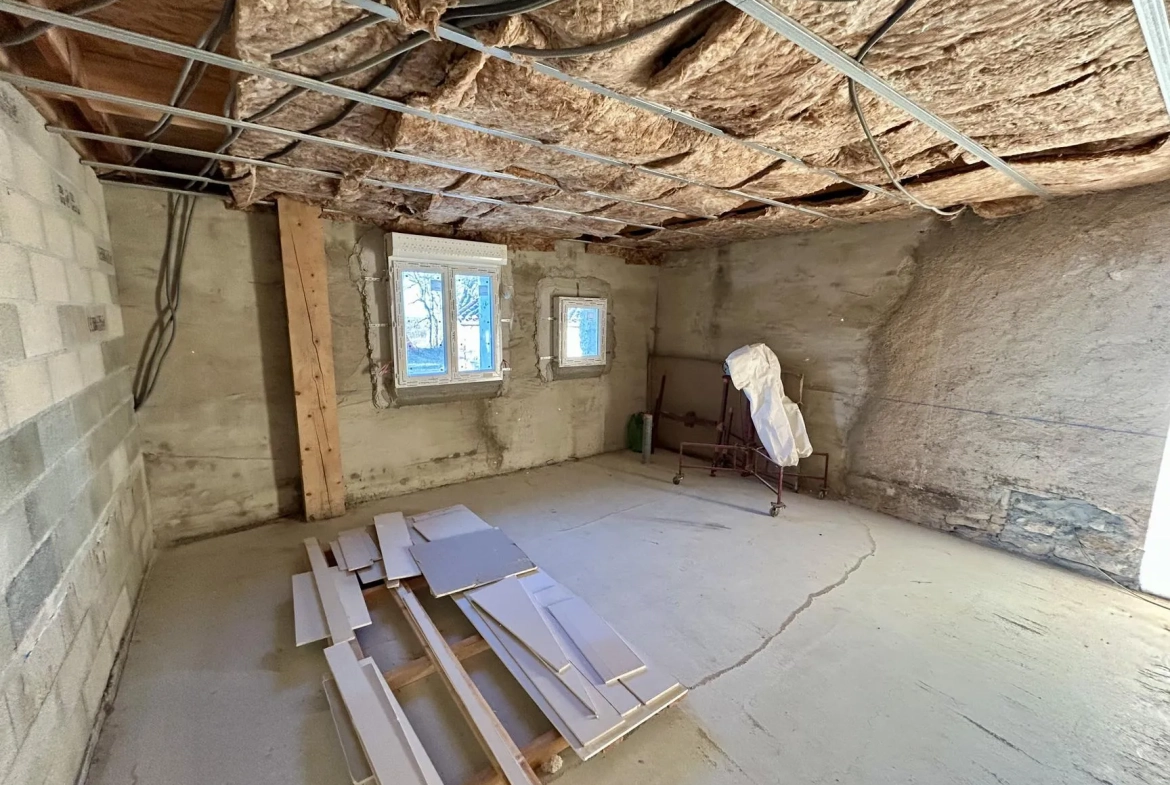 Ancien corps de ferme avec dépendances à Albi, revenus locatifs et projets futurs 