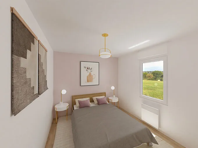 Maison neuve 3 chambres avec garage à Couzeix – Projet clé en main 