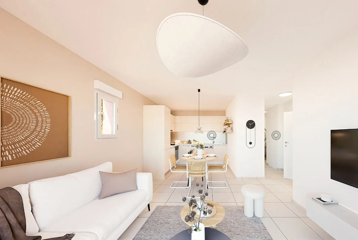 Appartement neuf 2 pièces à Sainte Maxime en VEFA, livraison 2026 
