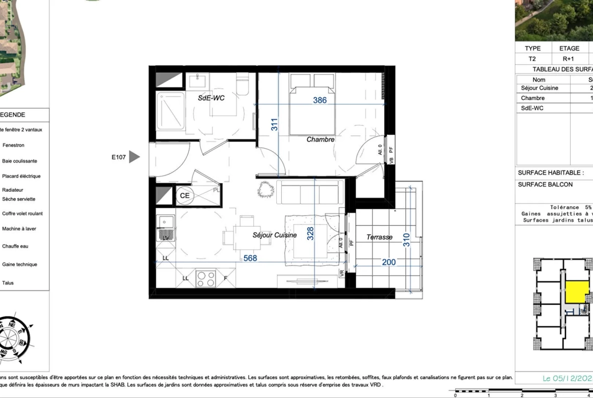 Appartement neuf 2 pièces à Sainte Maxime en VEFA, livraison 2026 
