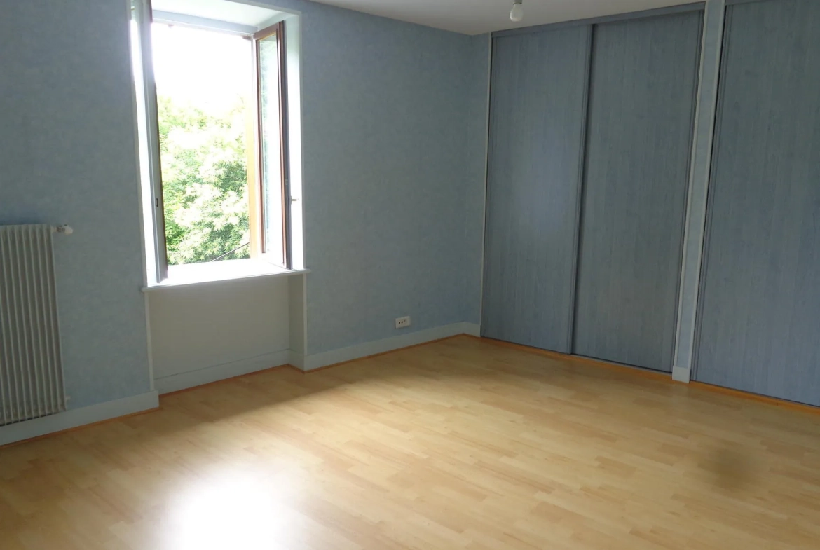 Spacieuse maison de village avec terrasse et grenier aménageable à Chambost-Allières 