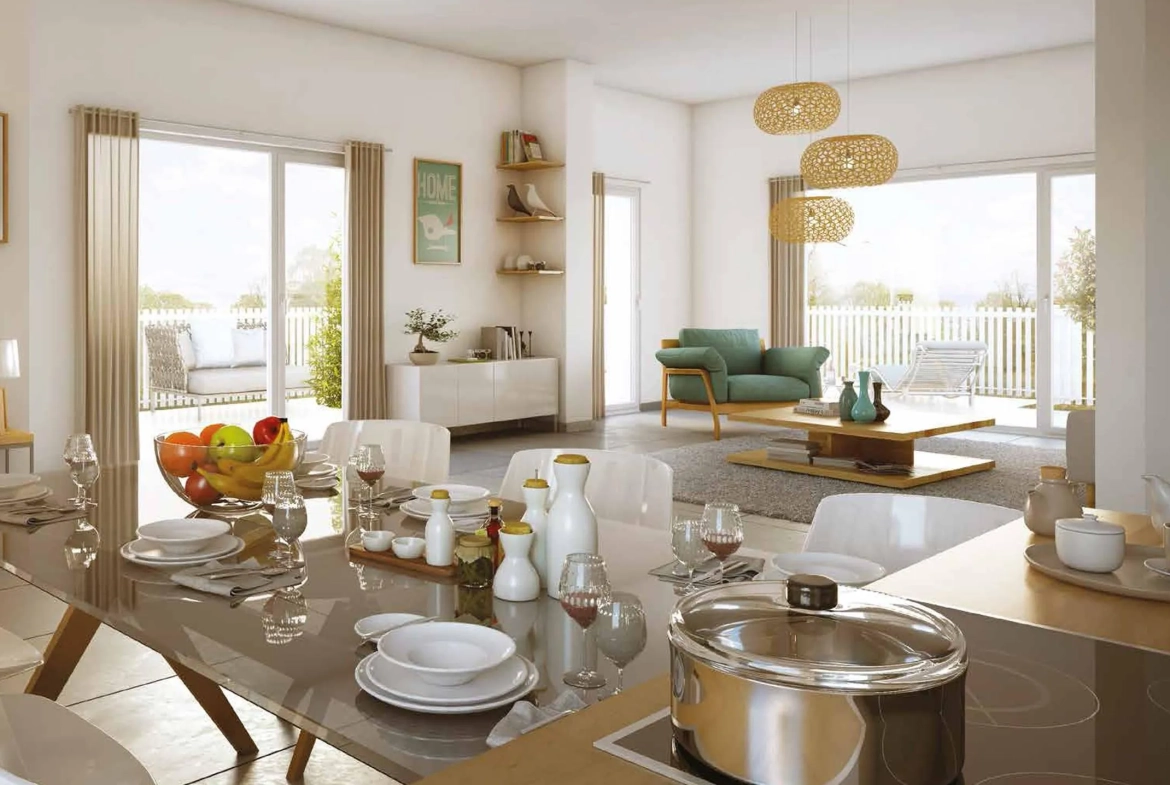 Bel appartement 2 chambres avec terrasse à Vias à vendre 