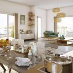 Bel appartement 2 chambres avec terrasse à Vias à vendre
