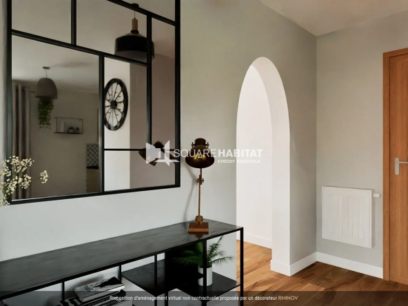 Appartement T4 à vendre à Gap avec vue et balcon, à rénover