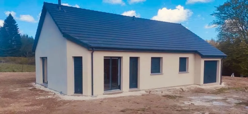 Construction de maison moderne avec 3 chambres à Le Coudray-sur-Thelle 