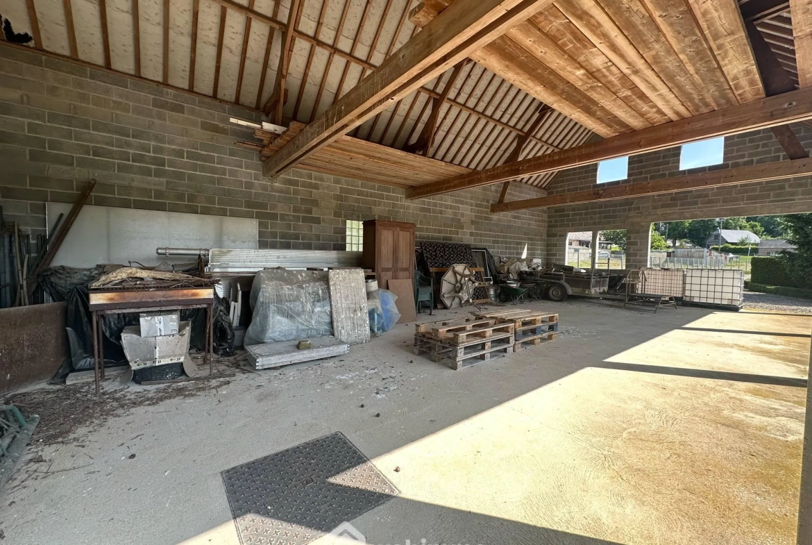 Terrain de 9231 m² avec étang et chalet à Houry – Cadre naturel exceptionnel 
