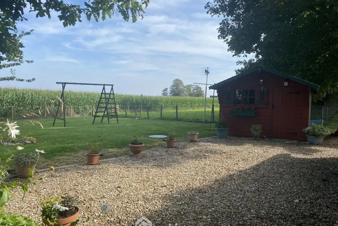 Magnifique ensemble de deux chaumières avec grand terrain proche de Veulettes-sur-Mer 