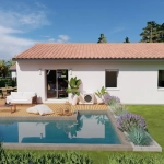 Maison neuve 3 chambres avec jardin à Saint Julien en Born
