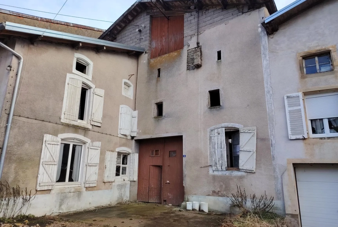 Maison à rénover à Dompaire - Opportunité d'investissement ou premier achat 
