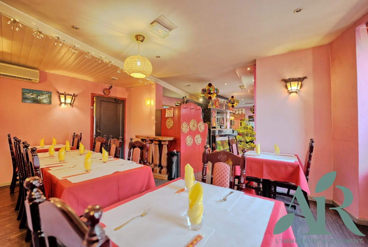 Fonds de commerce et murs d’un restaurant reconnu à Wasselonne - Opportunité à saisir 