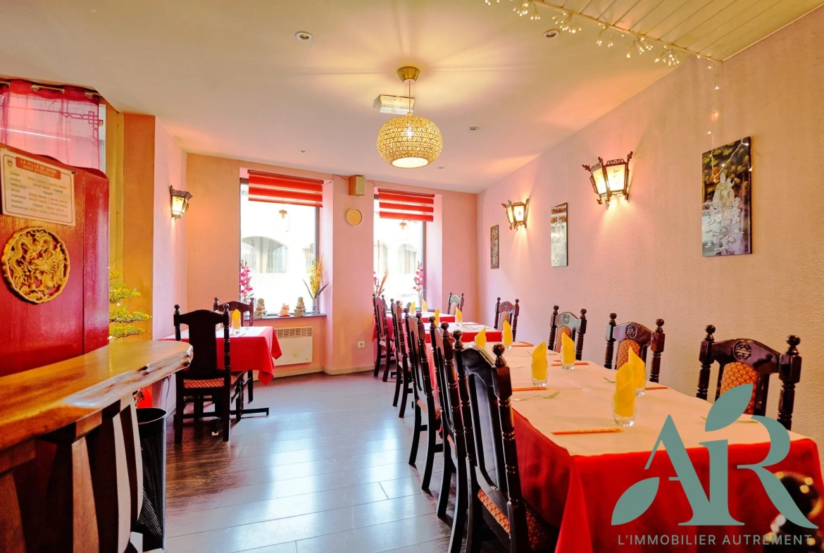 Fonds de commerce et murs d’un restaurant reconnu à Wasselonne - Opportunité à saisir 