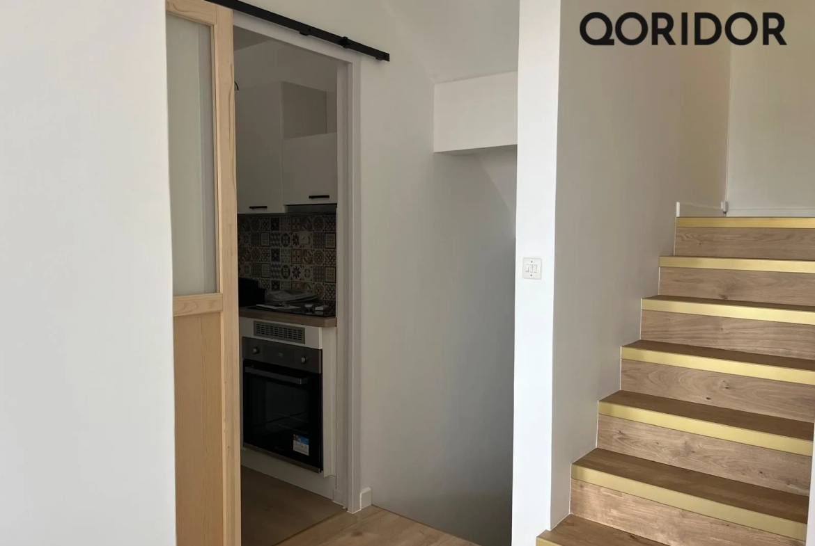 Triplex Meublé avec Vue Panoramique sur Lyon à Villeurbanne 
