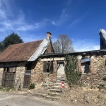 Grange à Meuzac avec garage et terrain de 5851 m² à 30 minutes de Limoges