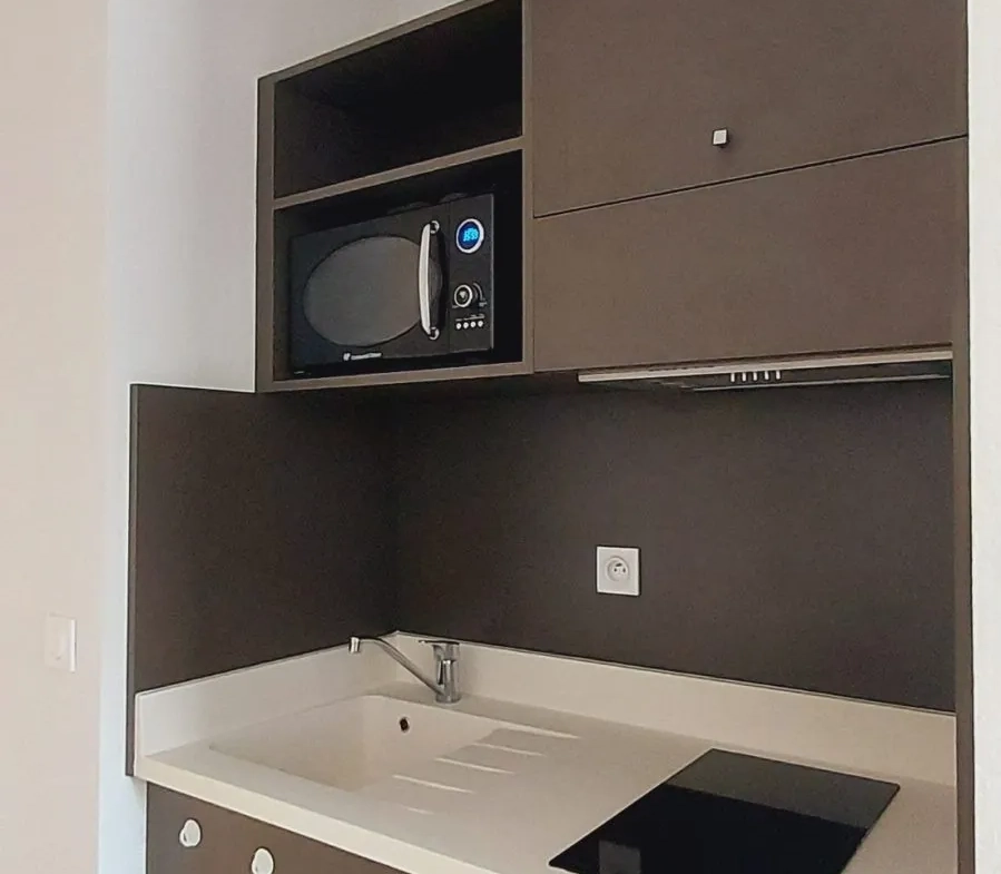 Studio lumineux et meublé de 21,70 m² à Toulouse en résidence étudiante 