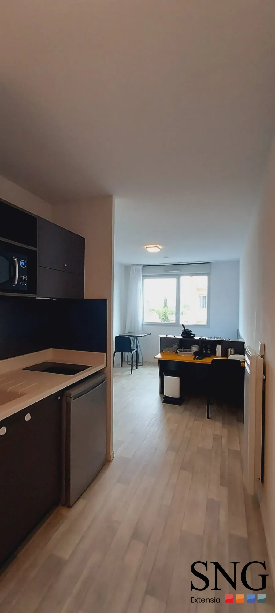 Studio lumineux et meublé de 21,70 m² à Toulouse en résidence étudiante 