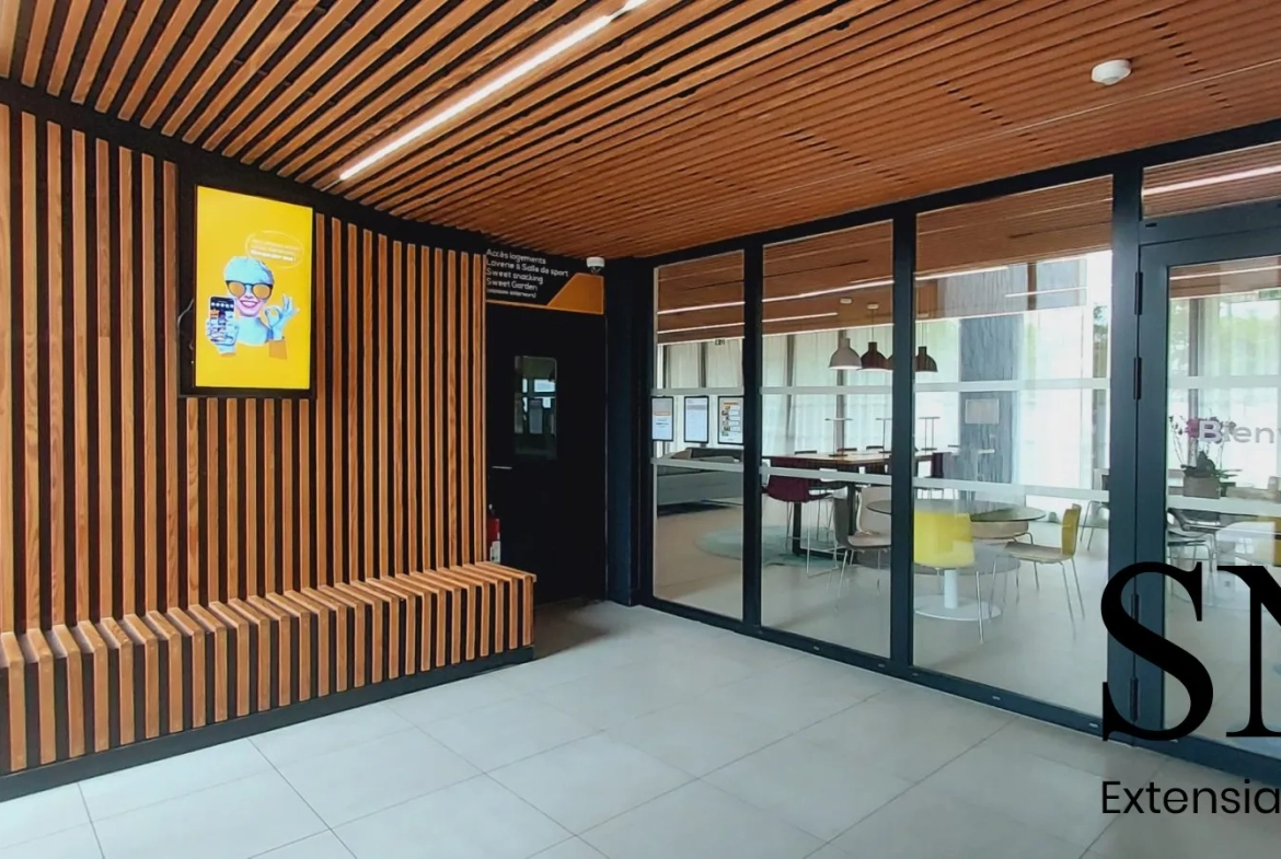 Studio lumineux et meublé de 21,70 m² à Toulouse en résidence étudiante 