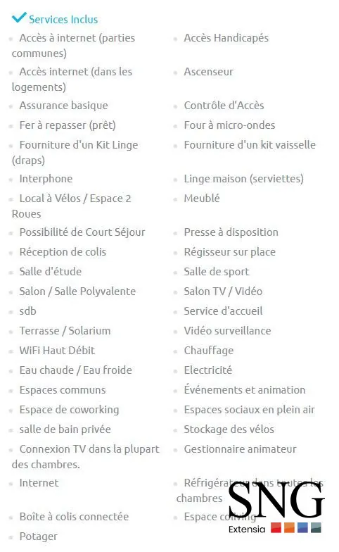 Studio lumineux et meublé de 21,70 m² à Toulouse en résidence étudiante 