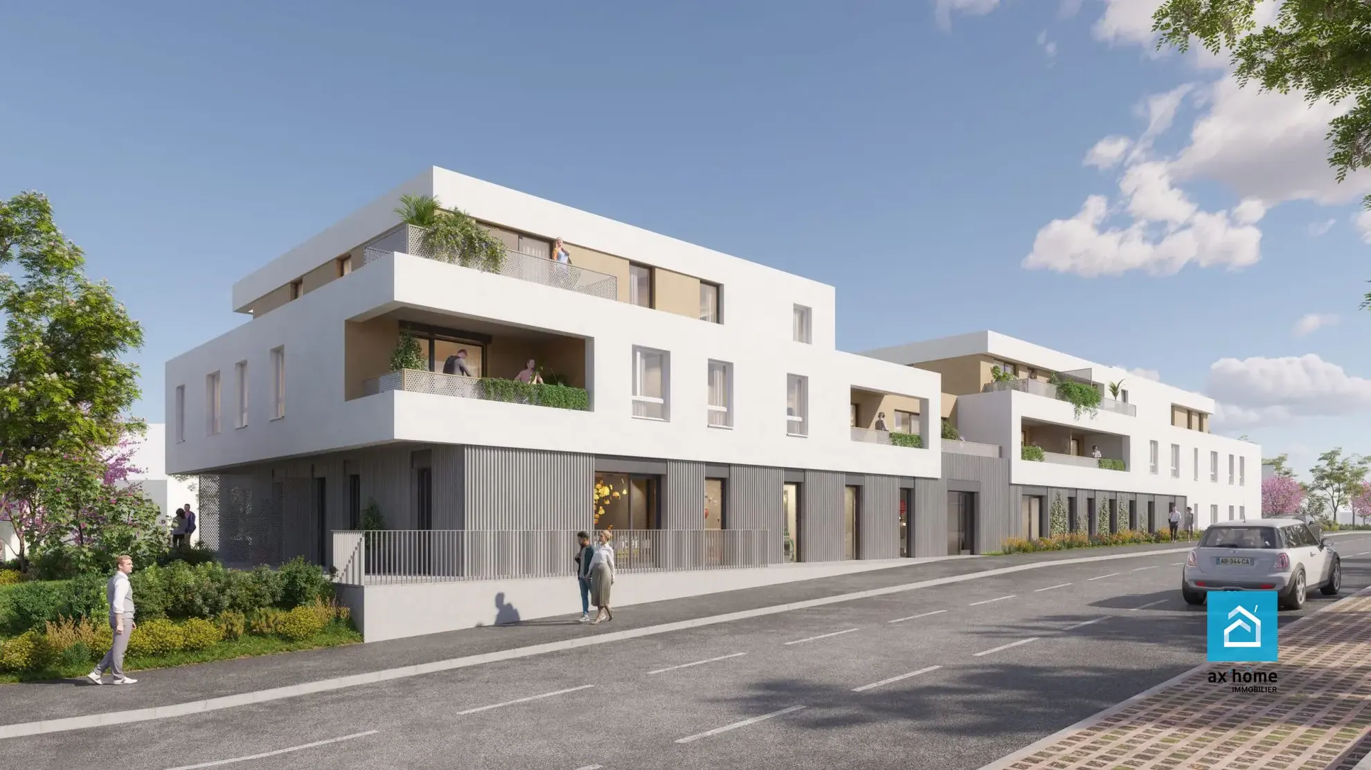 Appartement neuf avec terrasse à Pfulgriesheim, proche Strasbourg 