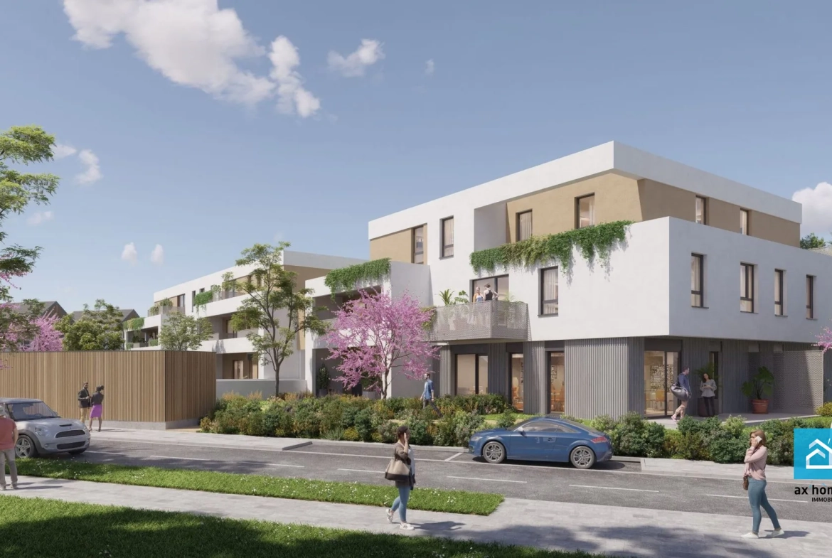 Appartement neuf avec terrasse à Pfulgriesheim, proche Strasbourg 