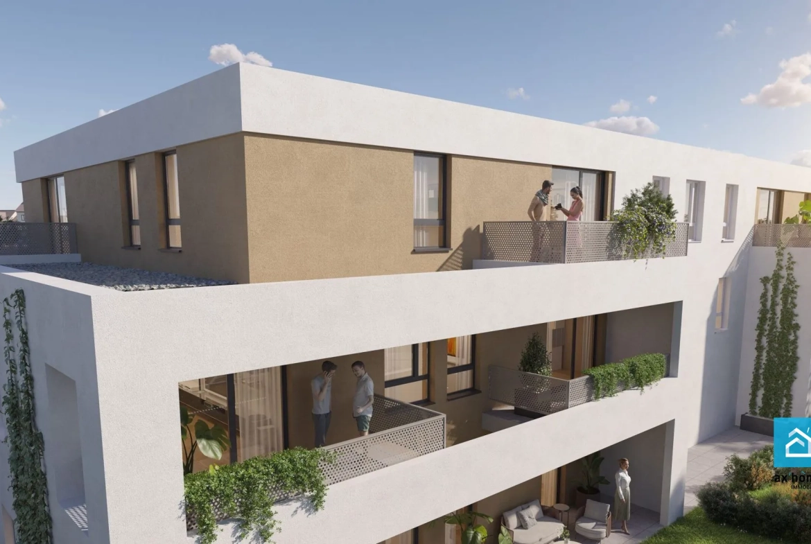 Appartement neuf avec terrasse à Pfulgriesheim, proche Strasbourg 